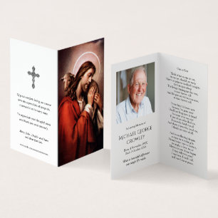 Tarjeta Cartas de oración católicas   Jesús Buen Pastor 4