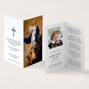 Tarjeta Cartas de oración católicas   Supuesto 1