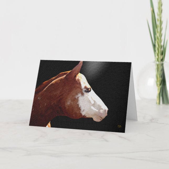 Tarjeta Cartas de pintura de lienzo (Anverso)