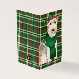 Tarjeta Cartas de vacaciones verdes de perro de Lakeland T