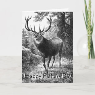 Tarjeta Cartas del Día de la Caza de Padres