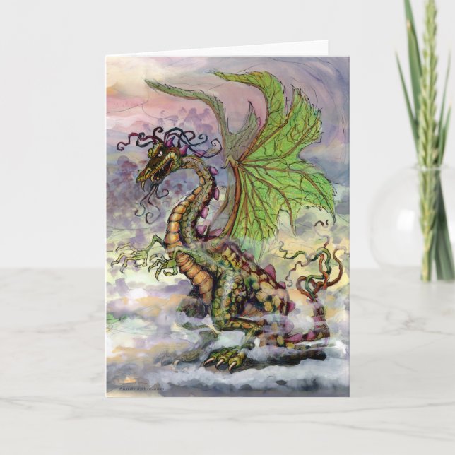 Tarjeta Cartas Dragon (Anverso)