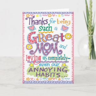 Tarjeta Cartas para madres