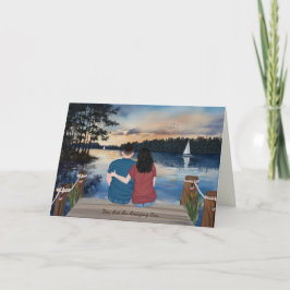 Tarjeta Cartas pintadas desde casa para hijo en campamento