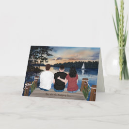 Tarjeta Cartas pintadas desde casa para hijo en campamento