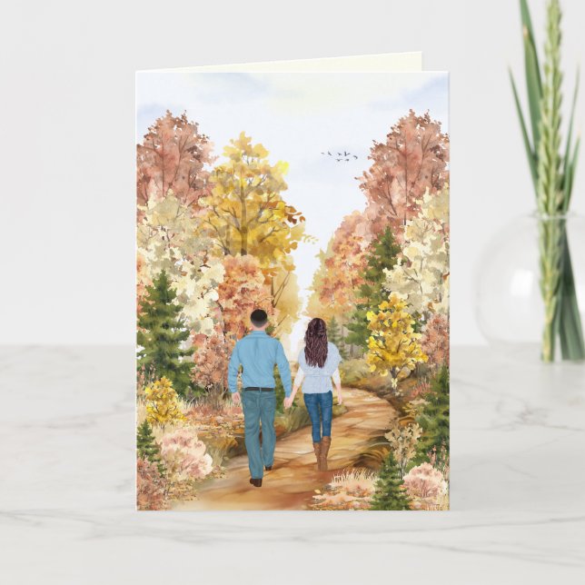 Tarjeta Cartas pintadas desde casa, para la esposa en el c (Anverso)