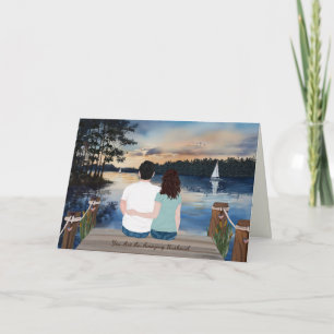 Tarjeta Cartas pintadas desde casa para marido en entrenam