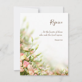 Tarjeta Cartas religiosas de Pascua - Los sentimientos se