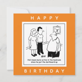 Tarjeta Cartel en el dormitorio. Personalizado gracioso