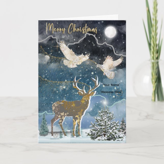 Tarjeta Carteles de felicitación doblados (Anverso)