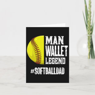 Tarjeta Cartera de hombre Leyenda Softlldad Softll Papá Di