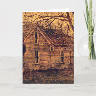 Tarjeta Casa abandonada