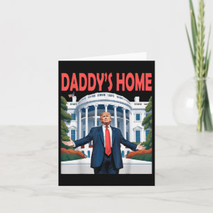 Tarjeta Casa Blanca de Trump Daddys