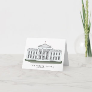 Tarjeta Casa Blanca Notecards