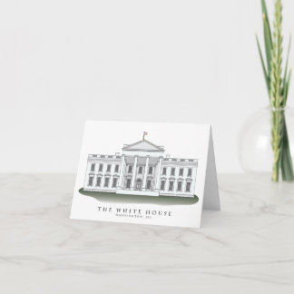 Tarjeta Casa Blanca Notecards
