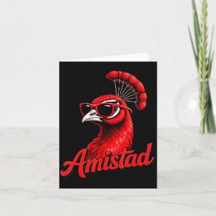Tarjeta Casa de Amistad Escuela Espíritu de Amistad Obra d