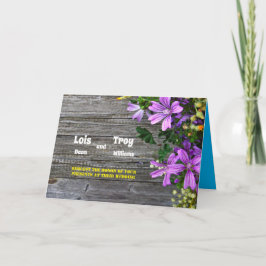 Tarjeta Casa de campo