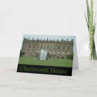 Tarjeta Casa de Chatsworth
