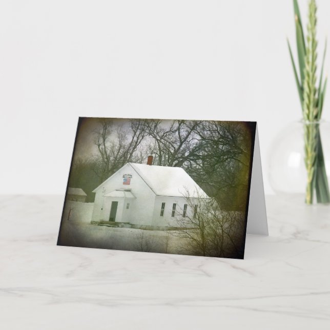 Tarjeta Casa de escuela (Anverso)