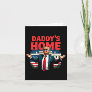 Tarjeta Casa de papá de Trump 2024 (en Byck) 2025
