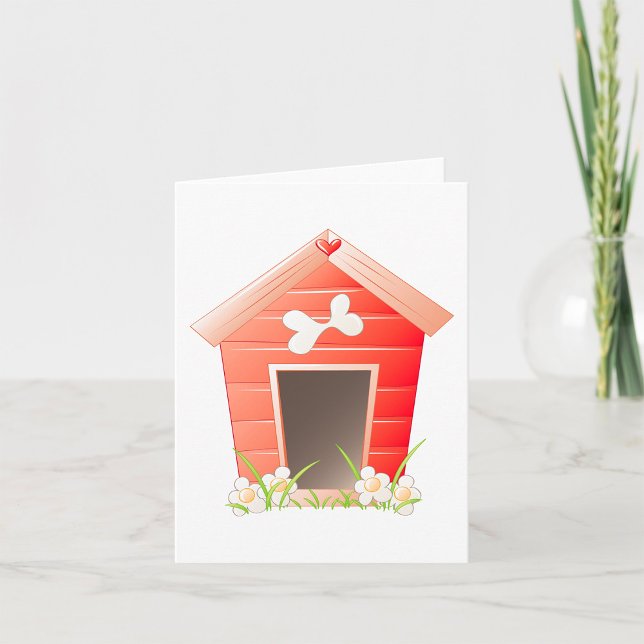 Tarjeta Casa de perros de bonito (Subido por el creador)
