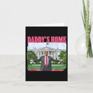 Tarjeta Casa de Trump, casa de un padre gracioso, Com Casa