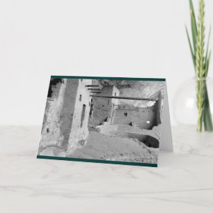 Tarjeta Casa del balcón, parque nacional del Mesa Verde