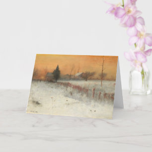 Tarjeta Casa en Montclair, arte de George Innes