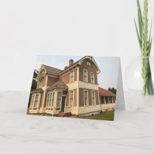 Tarjeta Casa Hughes, Cabo Blanco, Costa de Oregón