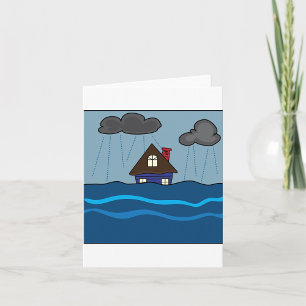 Tarjeta Casa inundada