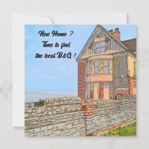 Tarjeta Casa vieja nueva