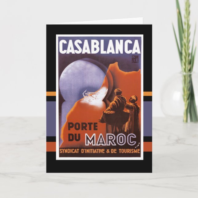 Tarjeta Casablanca (Anverso)