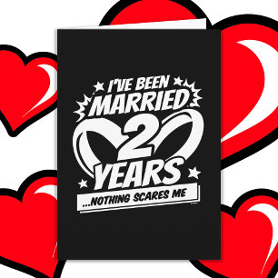 Tarjeta Casados 2 Años Divertido 2do Aniversario de Boda