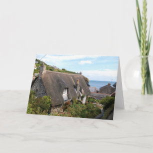 Tarjeta Casas en Cadgwith Cornwall Photography
