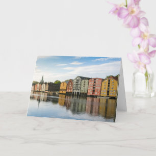 Tarjeta Casas Trondheim Noruega