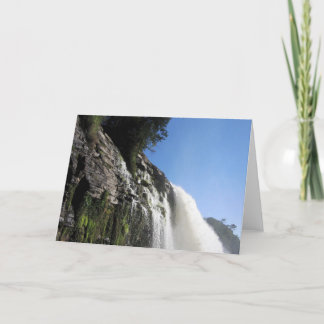 Tarjeta Cascada 3 Bella Artes de paisajes de la selva de V