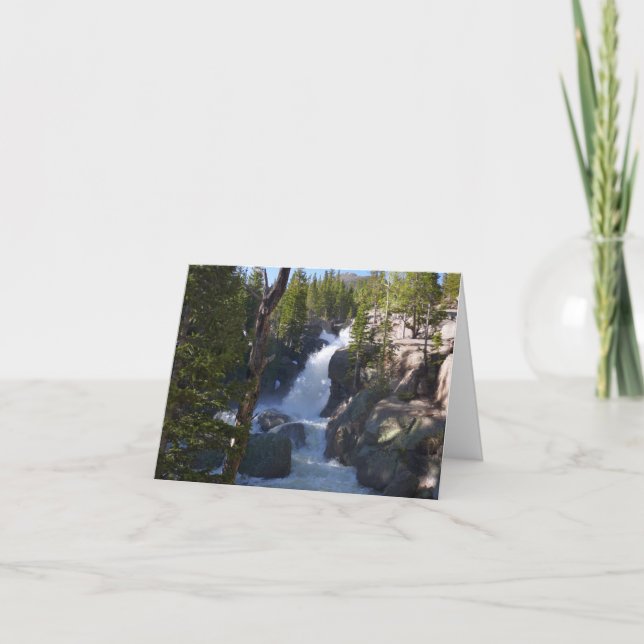 Tarjeta Cascada Alberta I (Anverso)