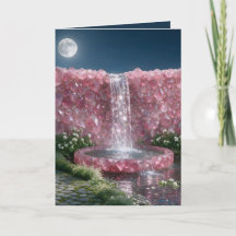 Cascada de Turmalina Rosa de Octubre