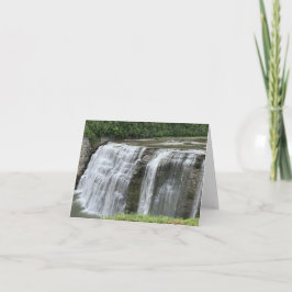 Tarjeta Cascada (en blanco)