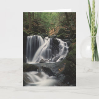 Tarjeta Cascada en Connecticut Notecards
