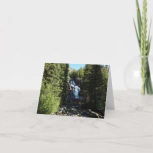 Tarjeta Cascada Oculta en el Parque Nacional Grand Teton