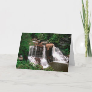Tarjeta Cascadas de Blackwater, Virginia Occidental, pinto