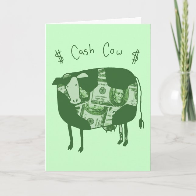 Tarjeta Cash Cow (Anverso)