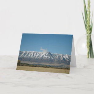 Tarjeta Casquillos de la nieve