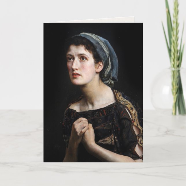Tarjeta Cassandra (por John Collier) (Anverso)