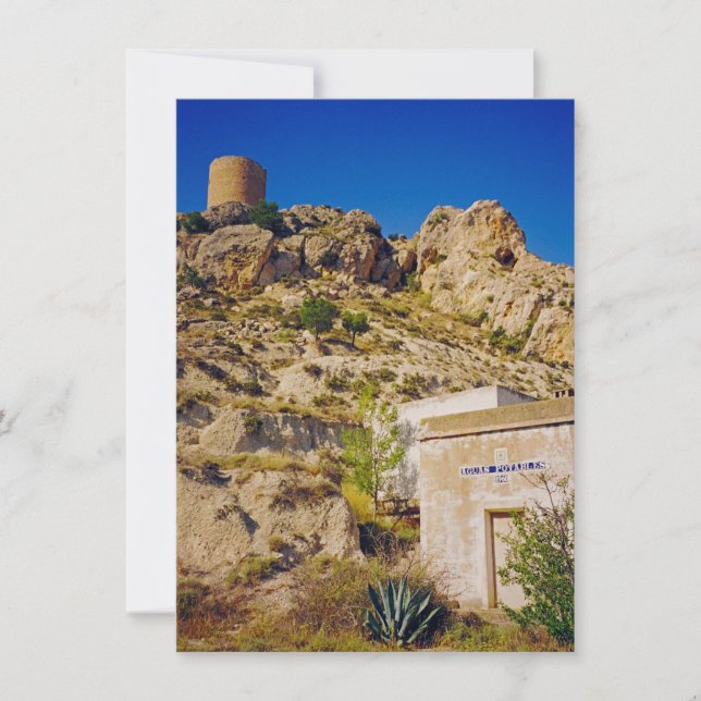 Tarjeta Castalla Castle (Anverso)