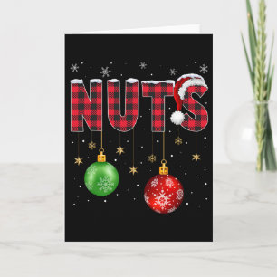 Tarjeta Castañas de Navidad Diversión Familiar Castañas Co