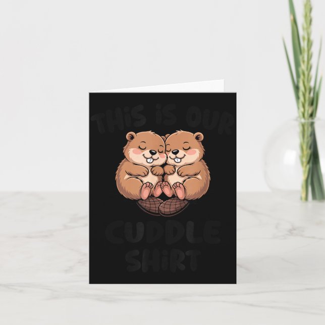 Tarjeta Castañor Este Es Nuestro Abrazo  (Anverso)