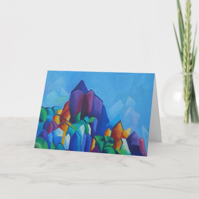 Tarjeta Castelnaud-la-Chapelle - Pintura francesa (Anverso)