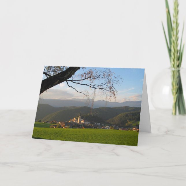 Tarjeta Castelrotto Italia (Anverso)